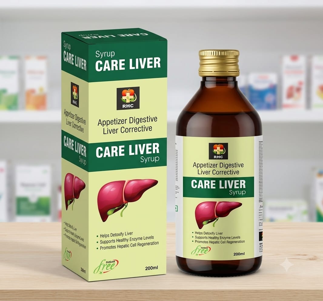 CARE LIVER Syrup – Natural Appetite, Digestive & Liver Corrective (Sugar-Free)